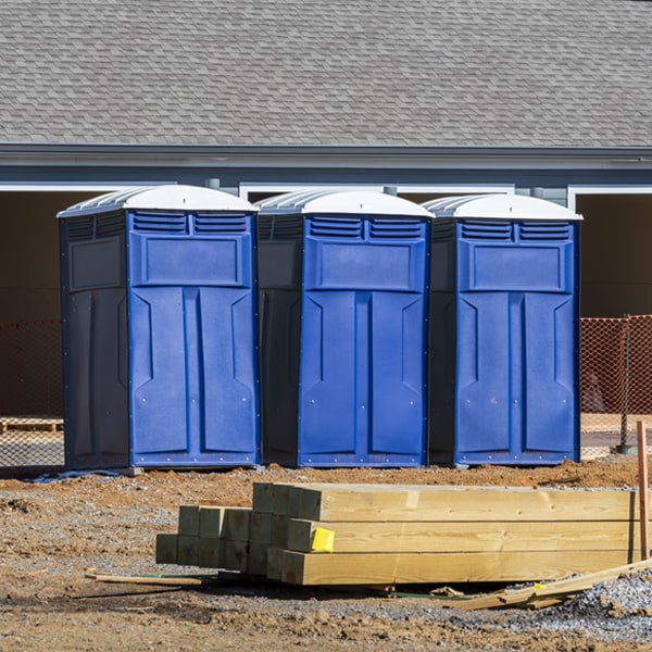 how do i determine the correct number of porta potties necessary for my event in West Falls Pennsylvania